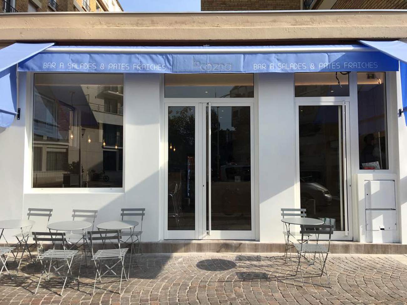 La Cozna, bar à salades à Issy-les-Moulineaux : terrasse